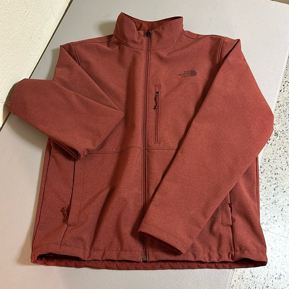 THE NORTH FACE Apex Bionic Jacket - Men's BRICK red/orange Camp Hike Rain Fall